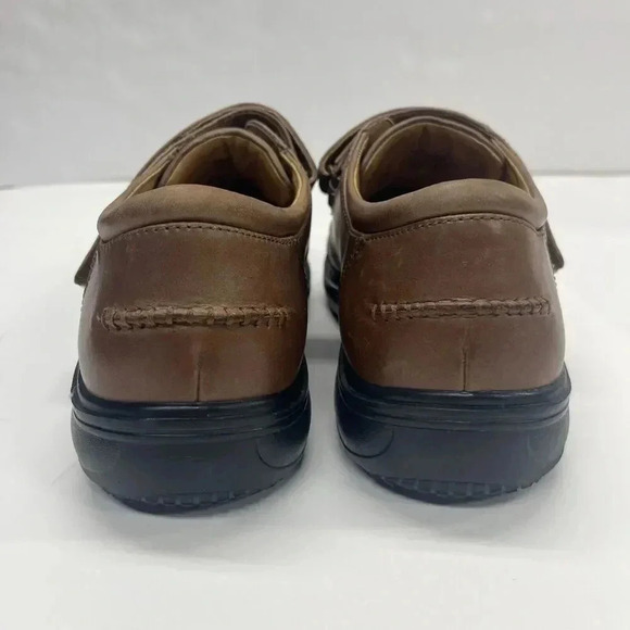 Dr. Comfort Frank Mens Diabetic Orthopedic Shoes Size 9.5 WIDE Hook & Loop Brown main image 10